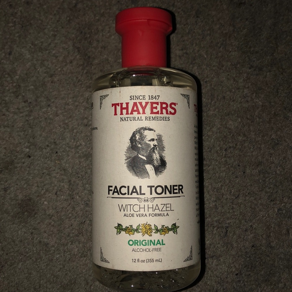 Thayers facial toner (original aloe Vera)